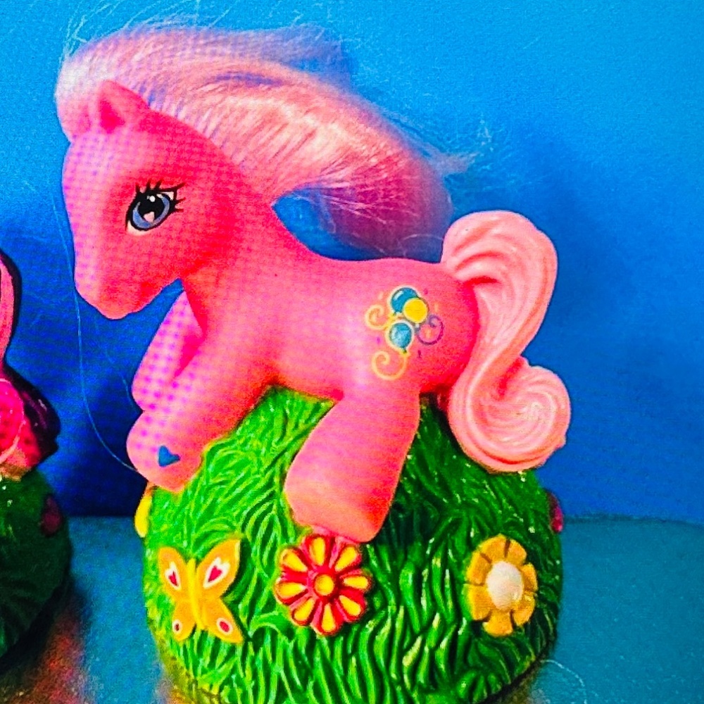 MY LITTLE PONY G3 2003 PINKIE PIE PONY BUBBLE BATH TOPPER